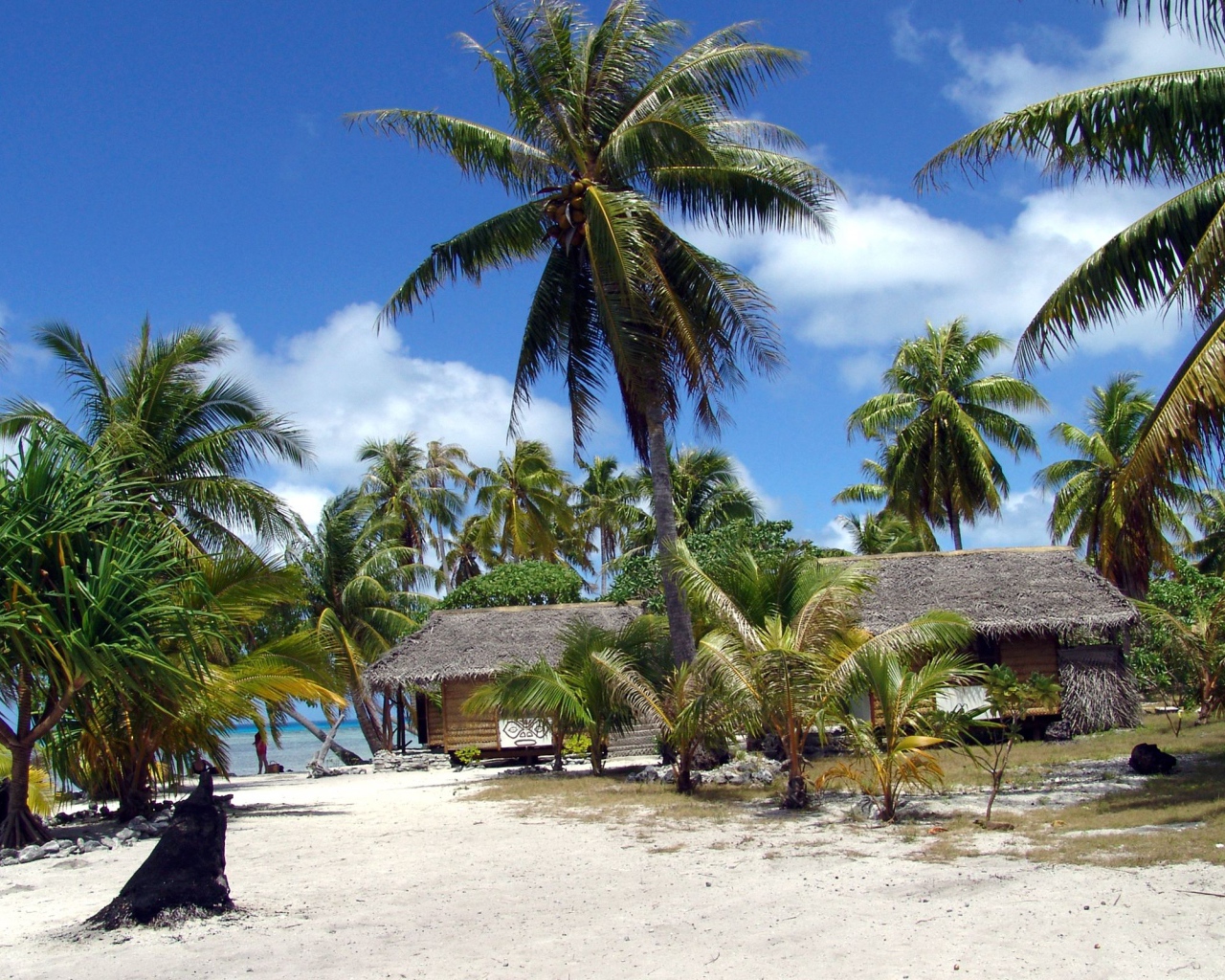 домик на острове