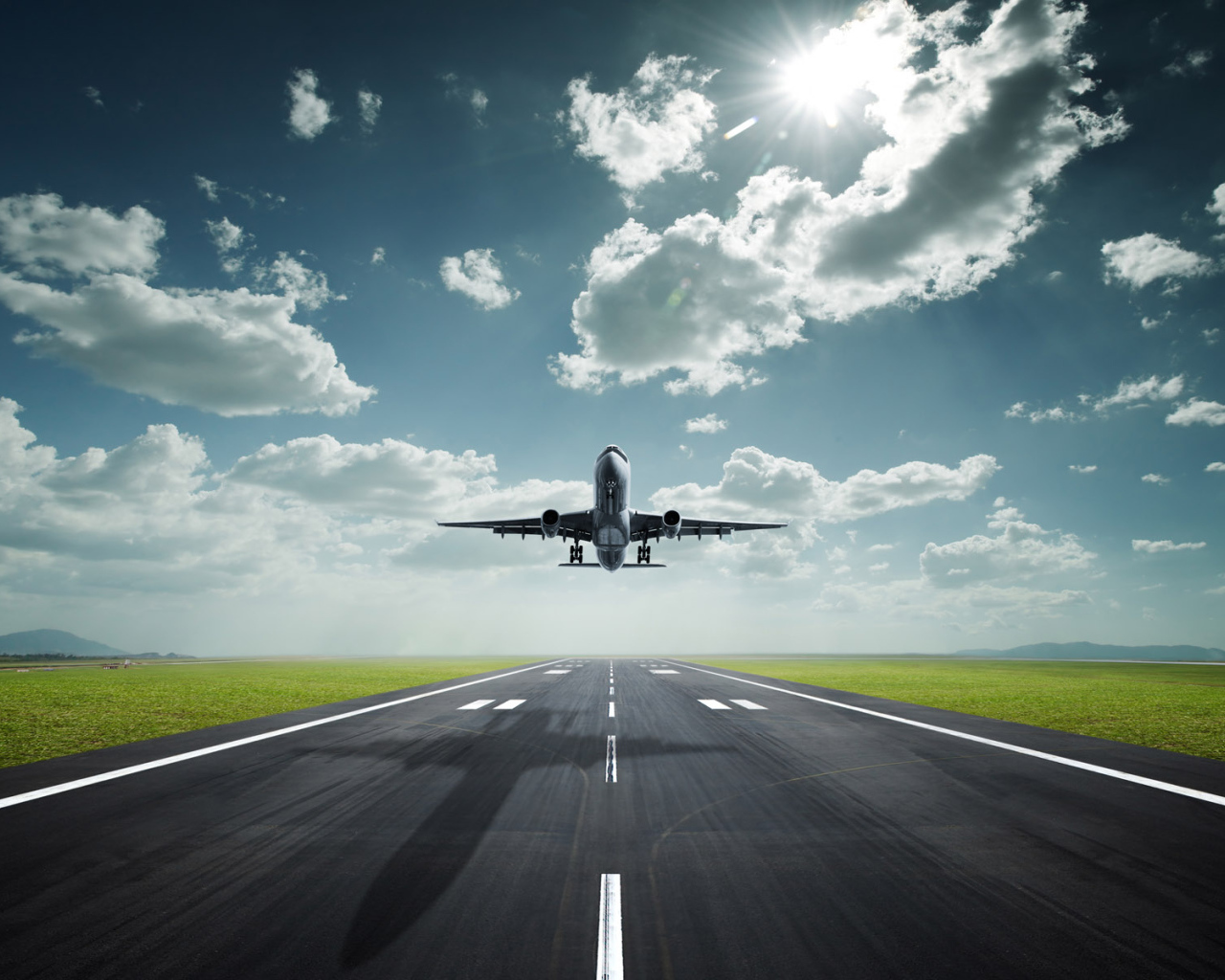 Посадка самолета