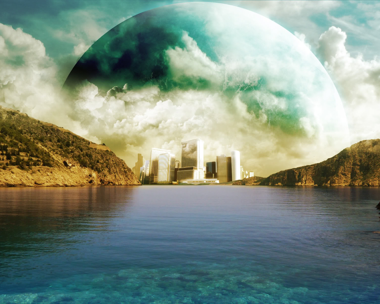 Город на горизонте