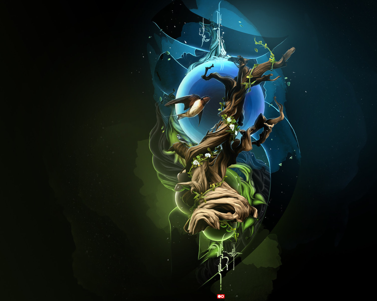 Вьющееся дерево