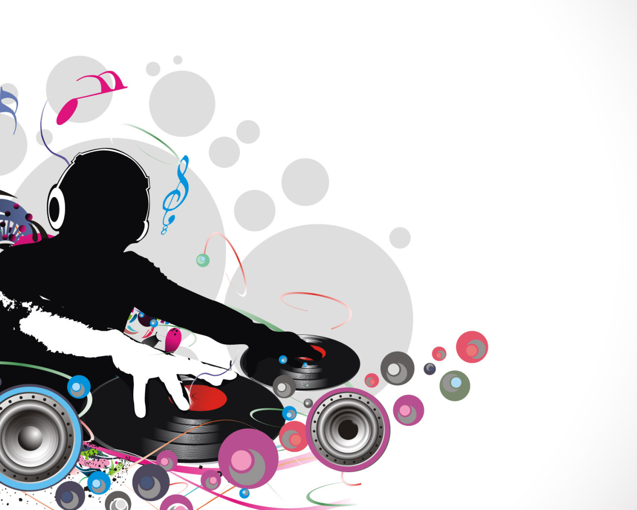 ДиДжей за работой