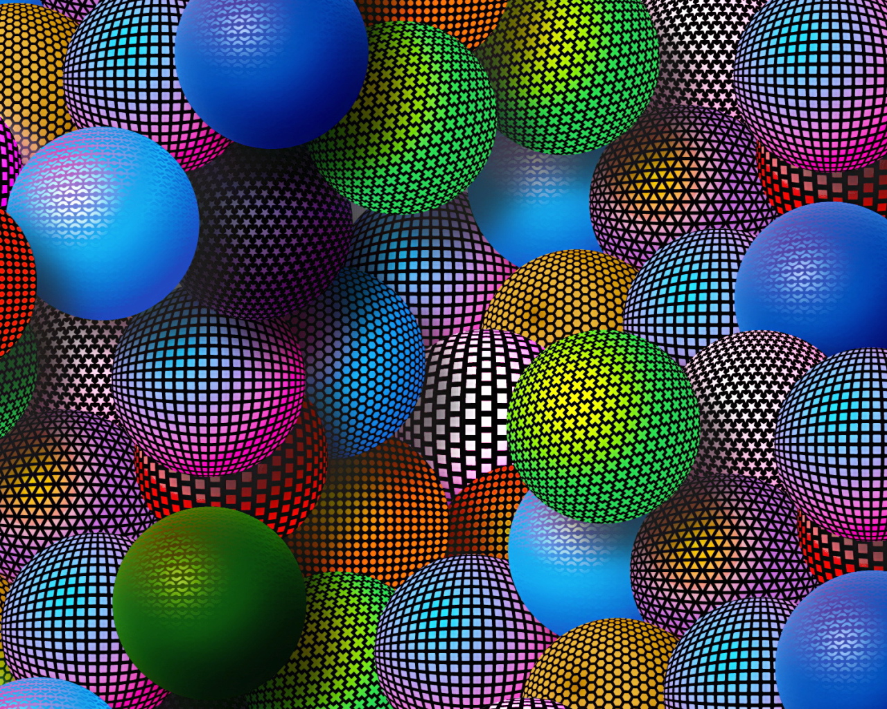 Разноцветные шарики