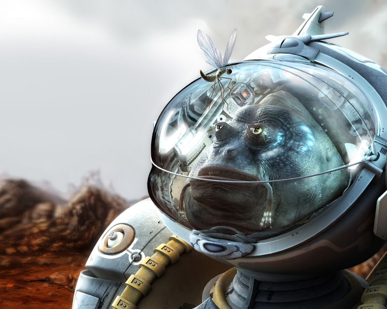 Пришелец в скафандре