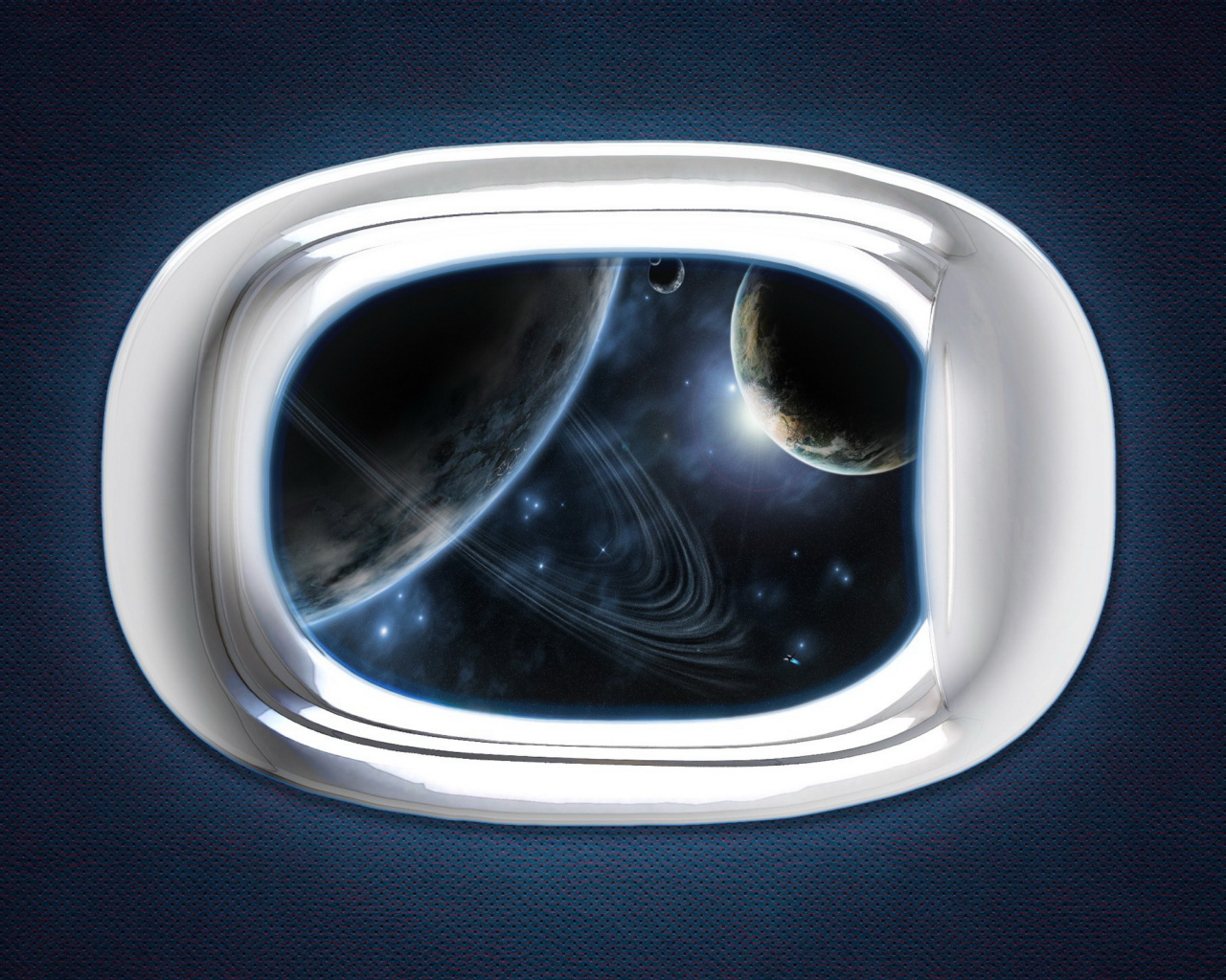 Космос в иллюминаторе