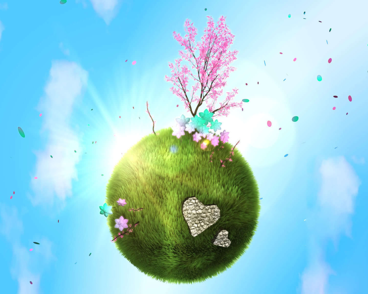 Весна на планете