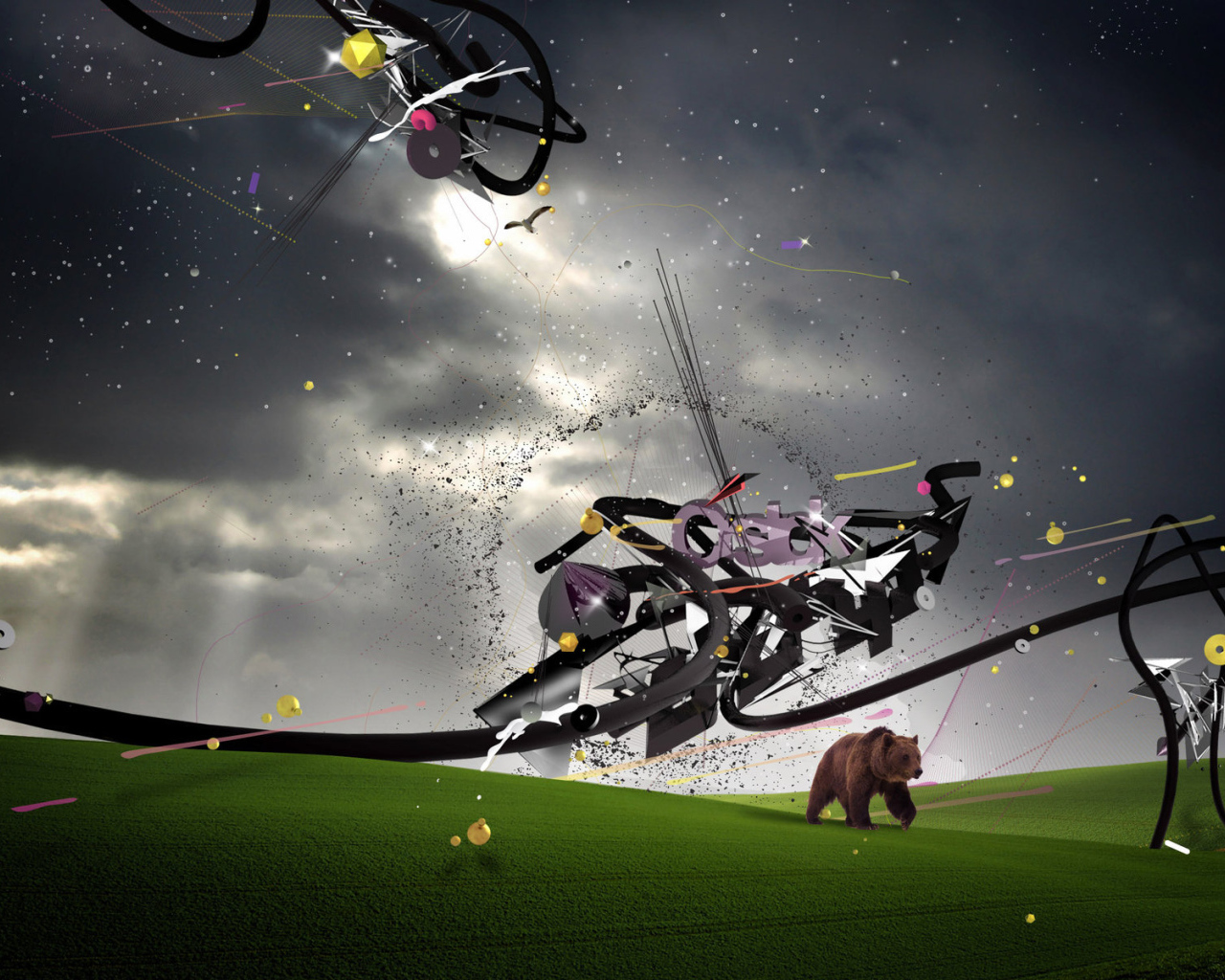 Прогулка медведя