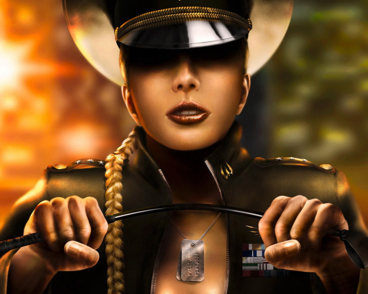 Женщина полковник