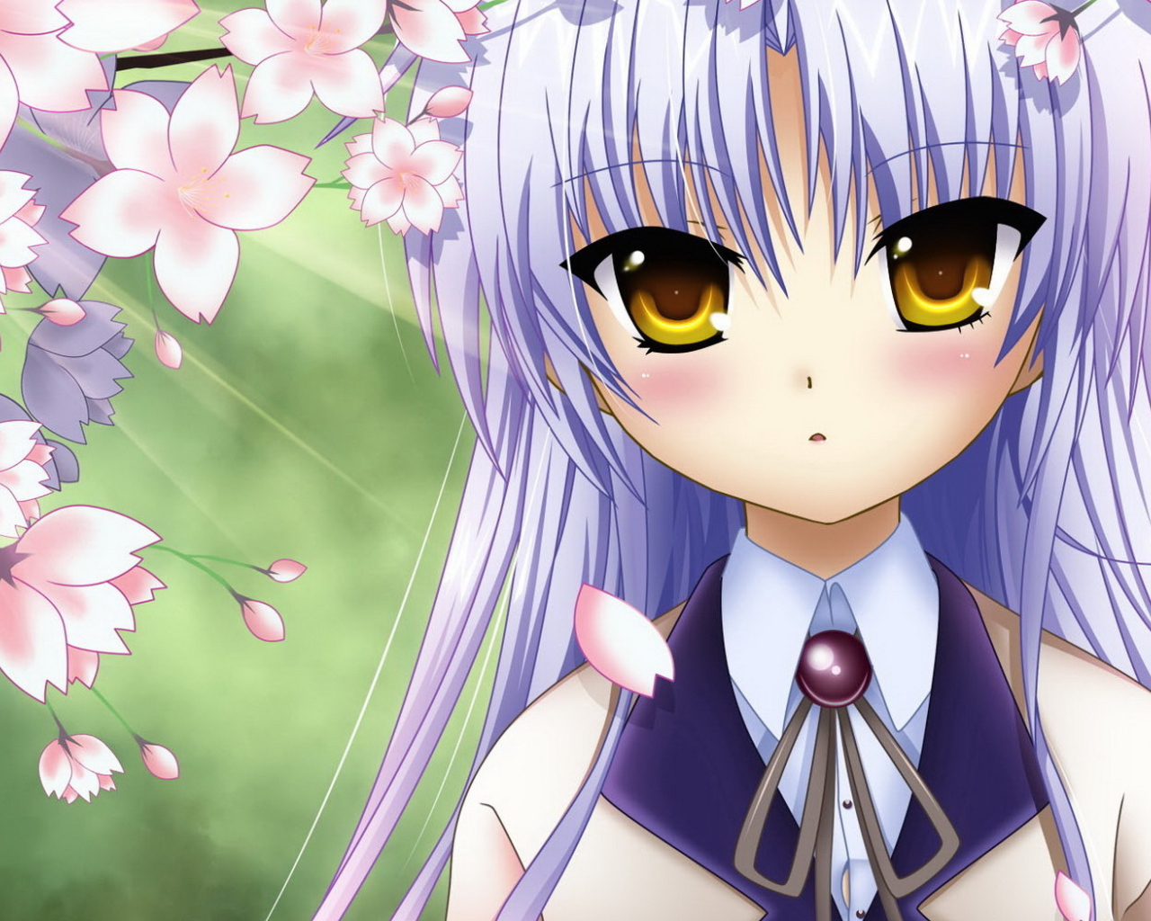 Среди весенних цветов