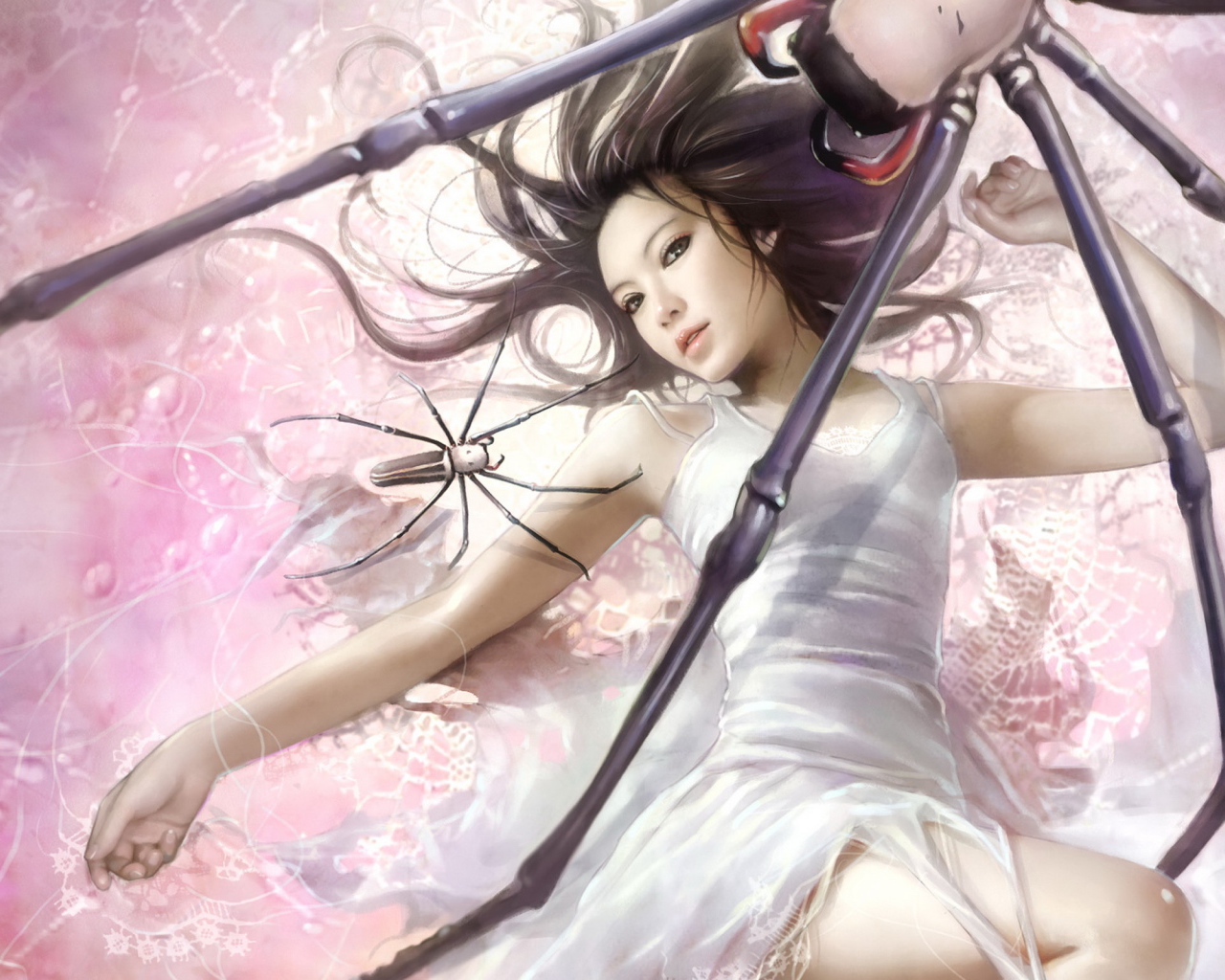 Аниме среди пауков