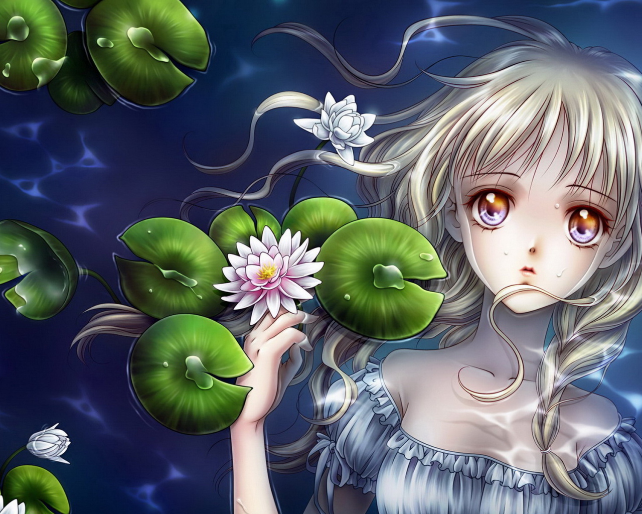 Красавица в воде