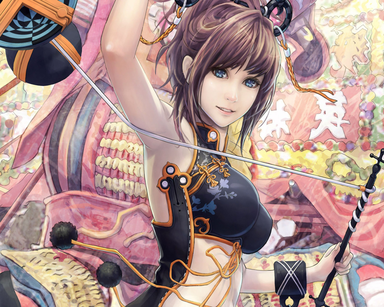 Голубоглазая девочка