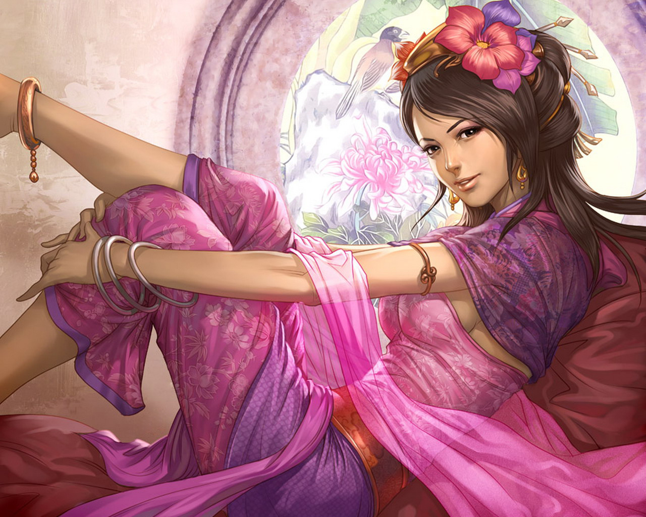 Прелестна как цветок