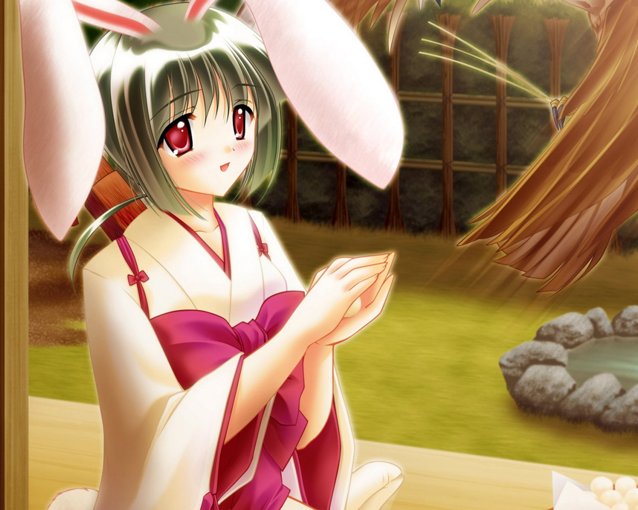 Девочка-зайка