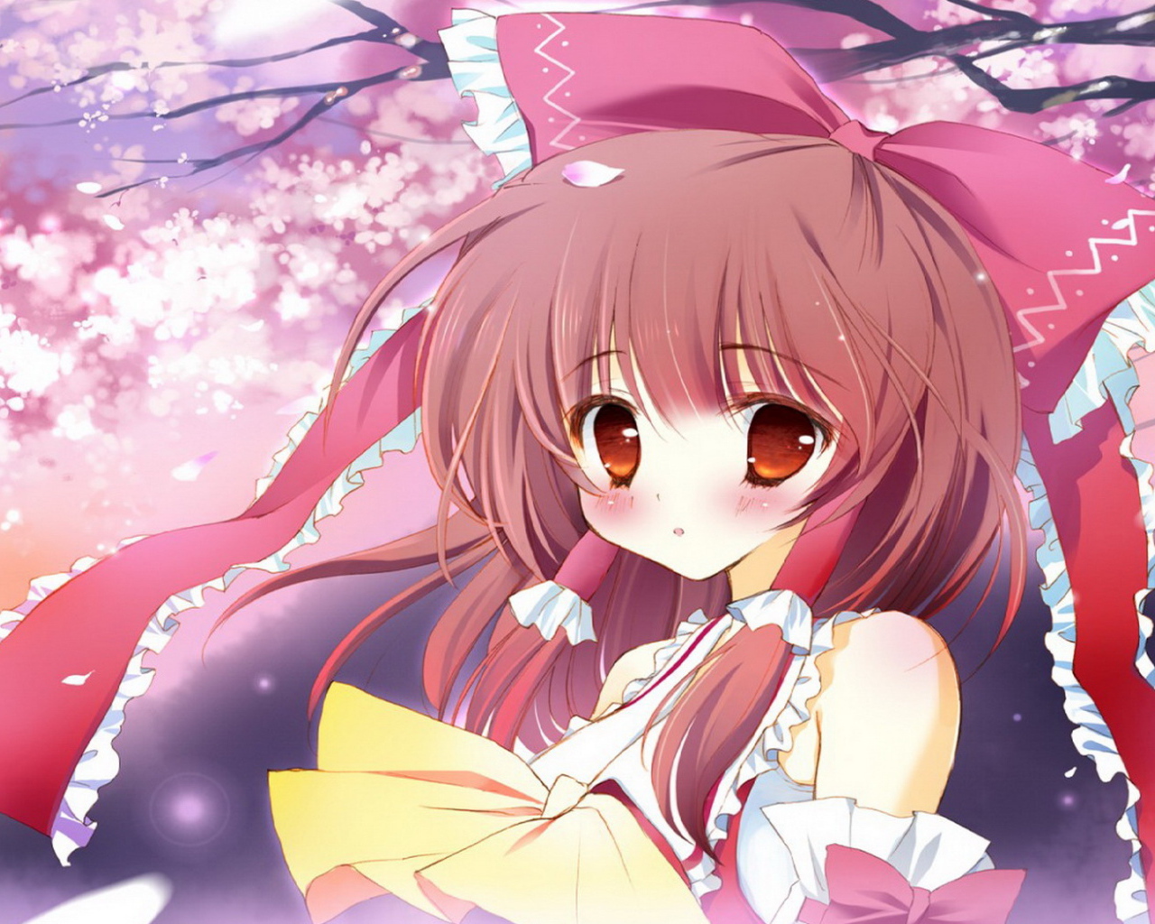 Девочка с бантом