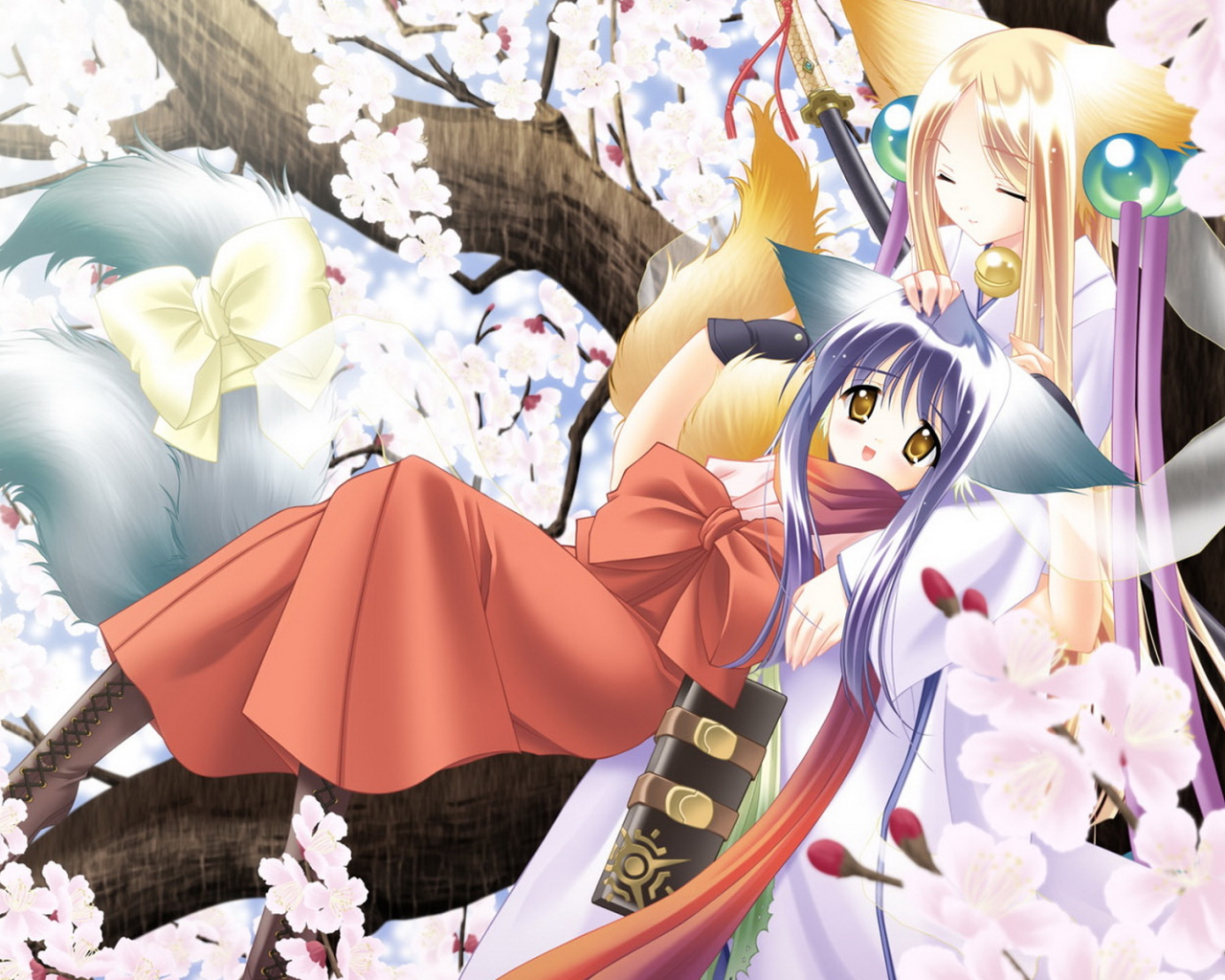 Девочки на дереве