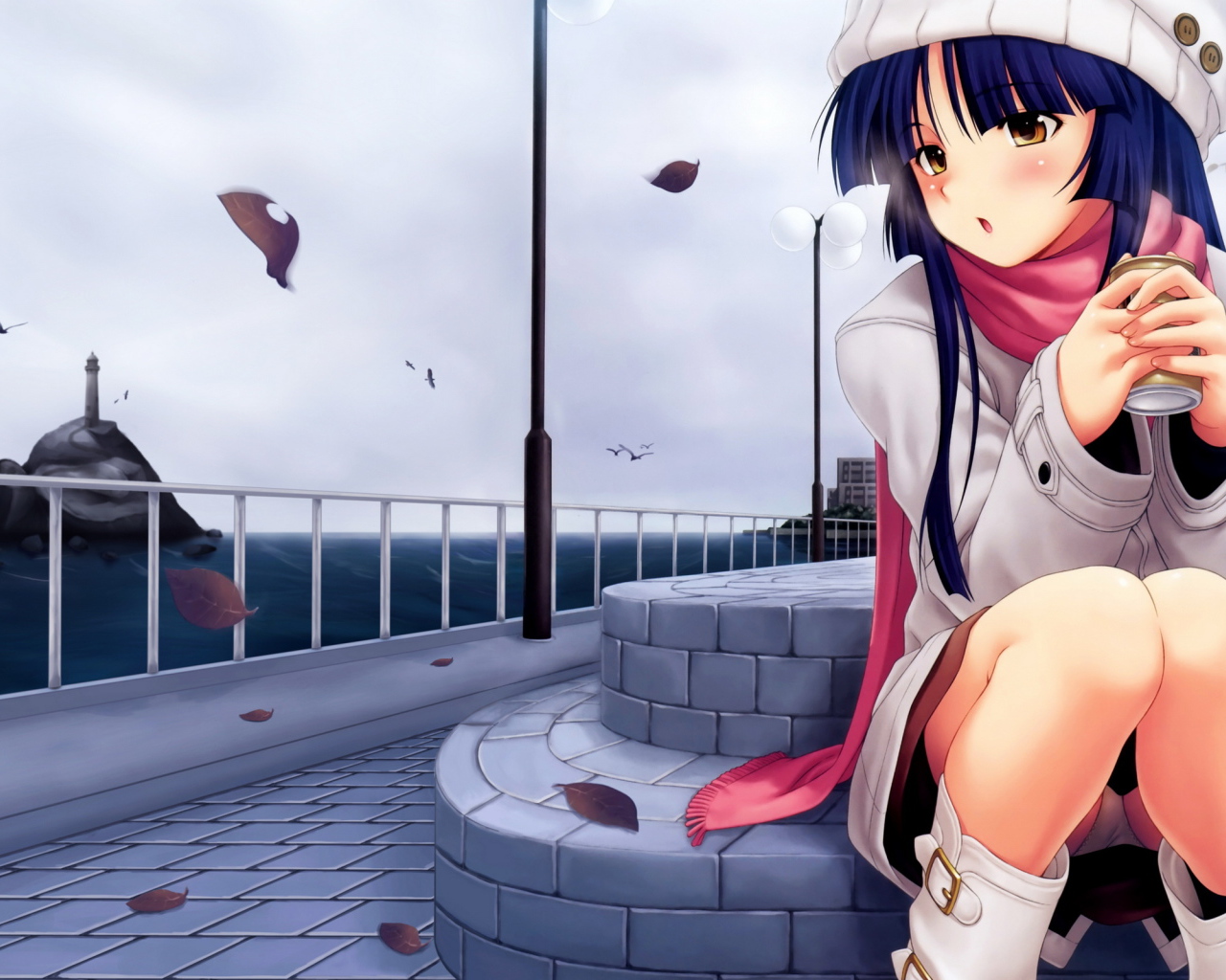 В холодный ветреный день