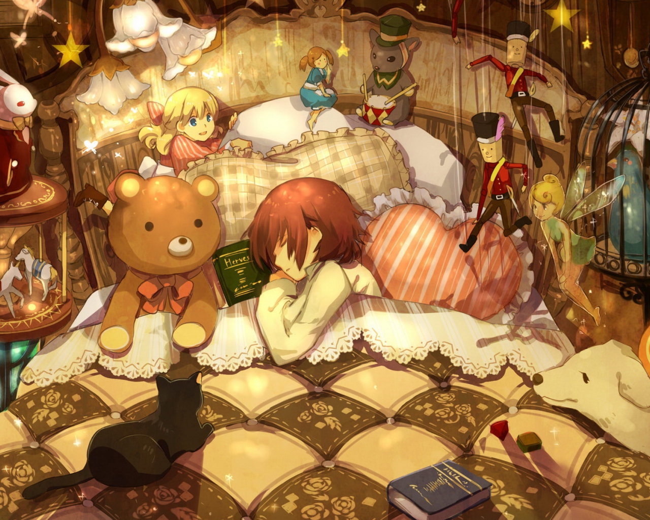 Спящая девочка