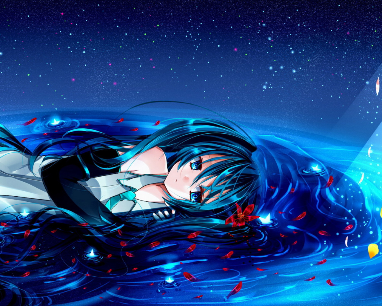 Под звездным небом