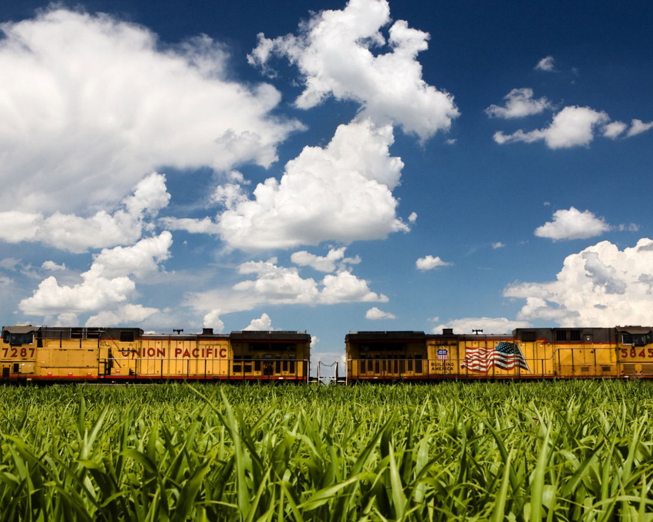 Американский поезд