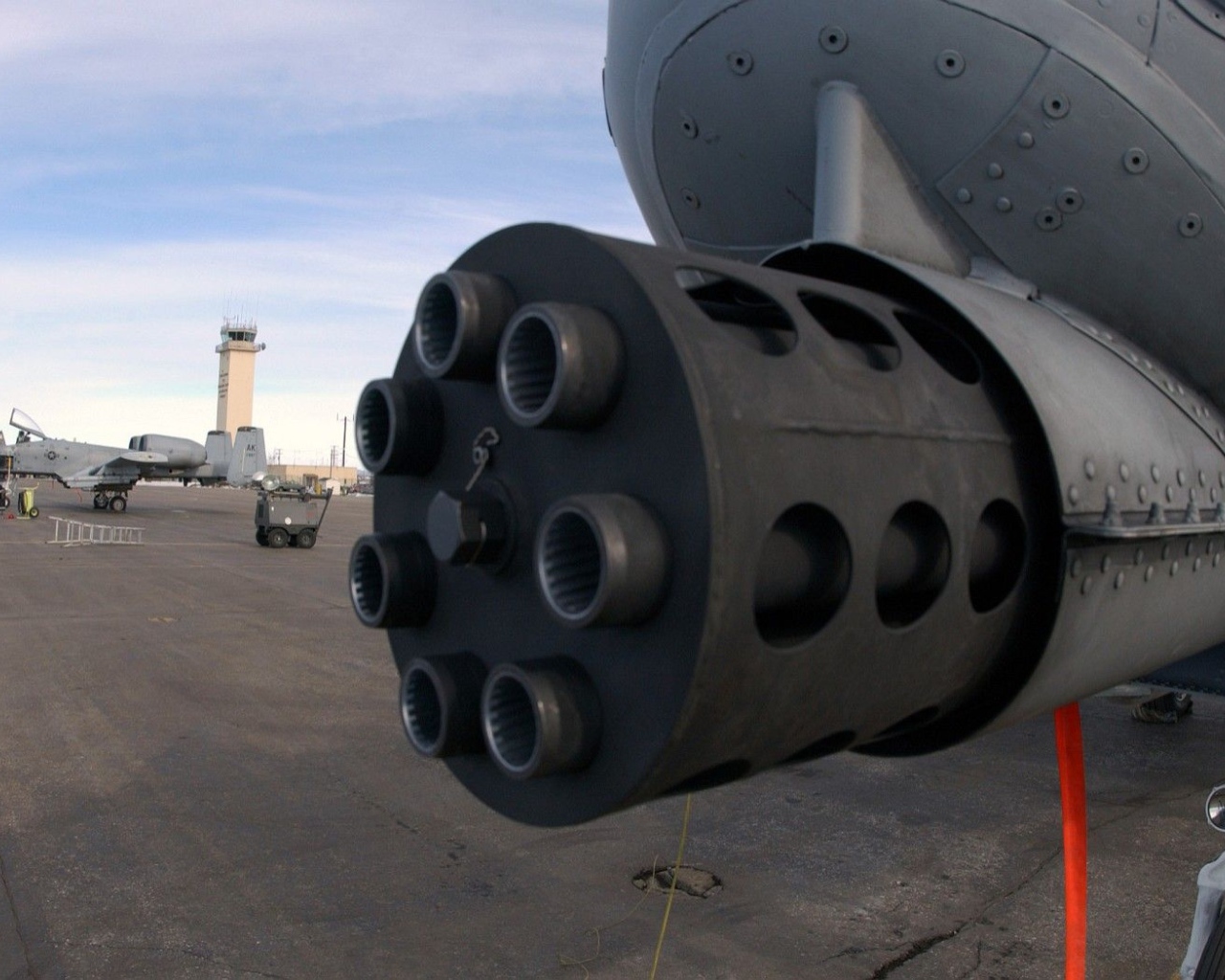 Пулемет на истребителе