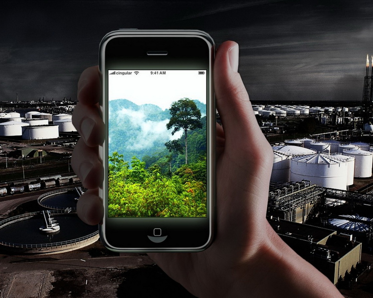 Мобильная реальность