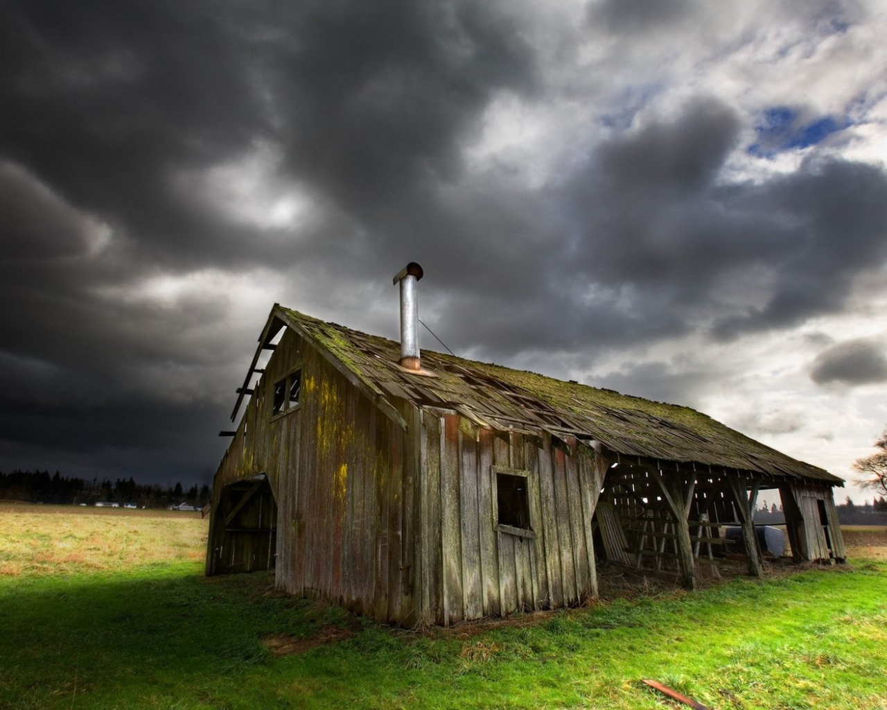 Старый сарай