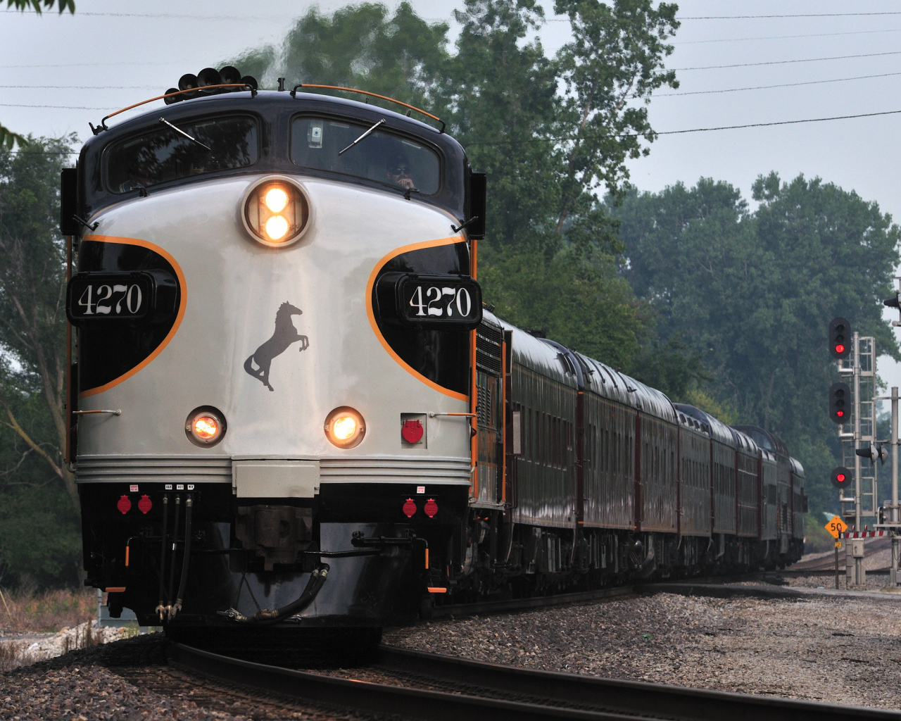 Пассажирский поезд