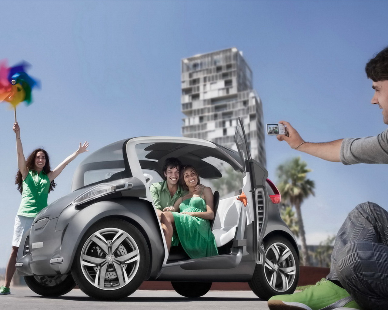 Пежо ВВ1 Концепт машина для жизни