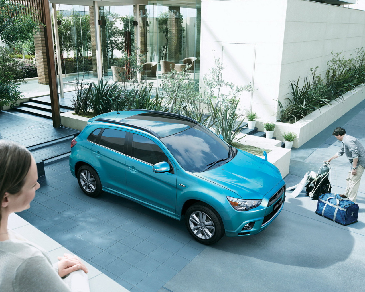 Mitsubishi RVR сборы на отдых