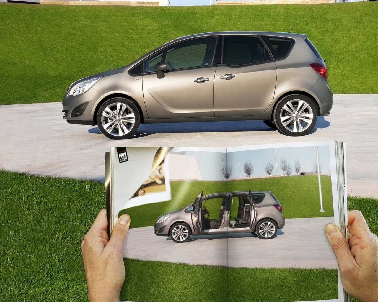 Опель Мерива мечта в руках