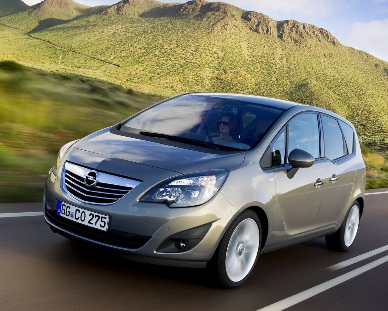 Прогулка на Опель Мерива
