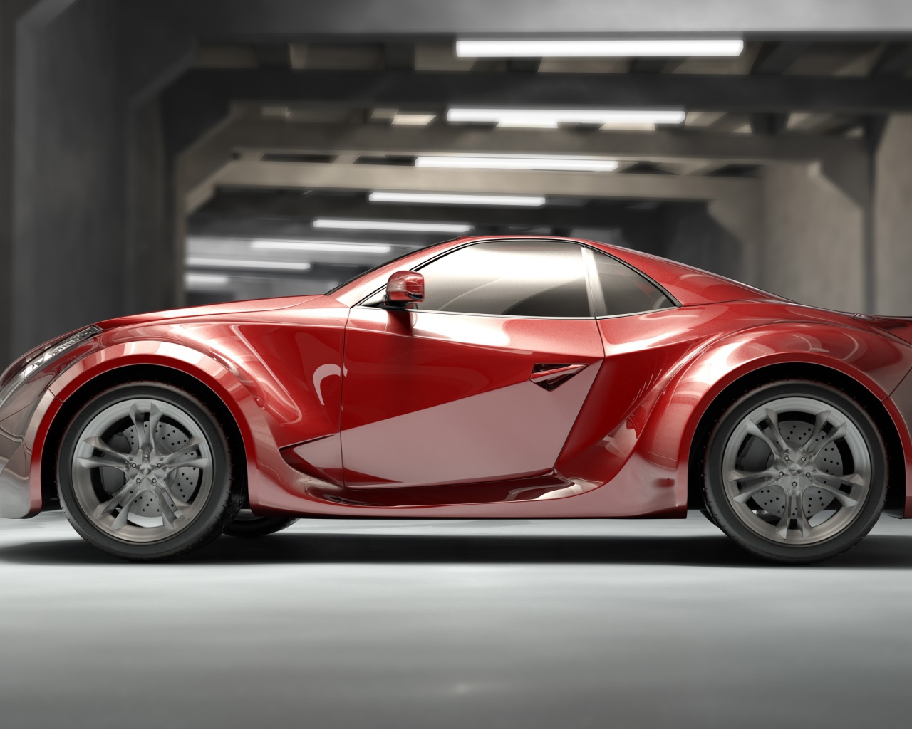 Прототип автомобиля 2012 года