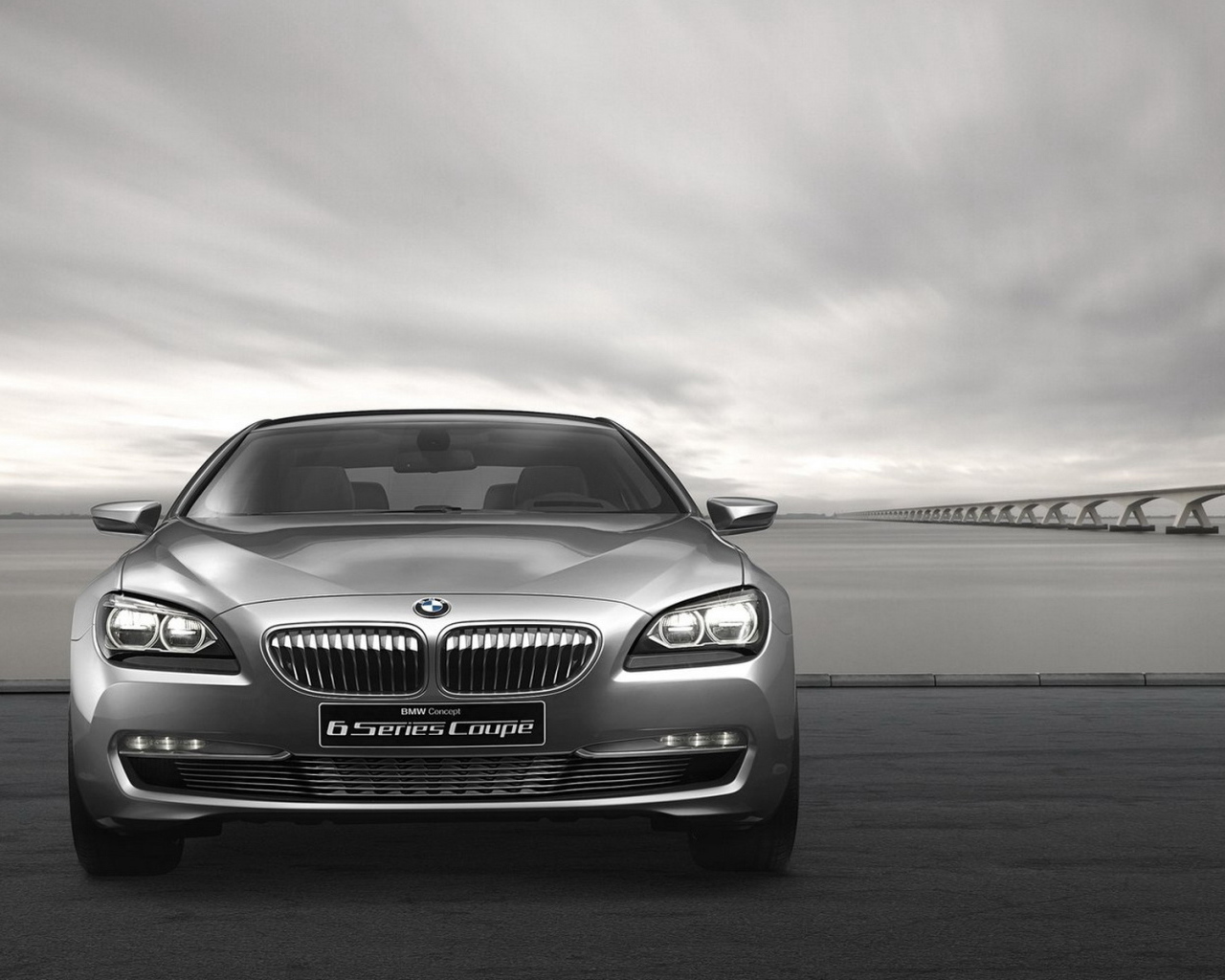 Мощный БМВ 6 серии Купе Концепт