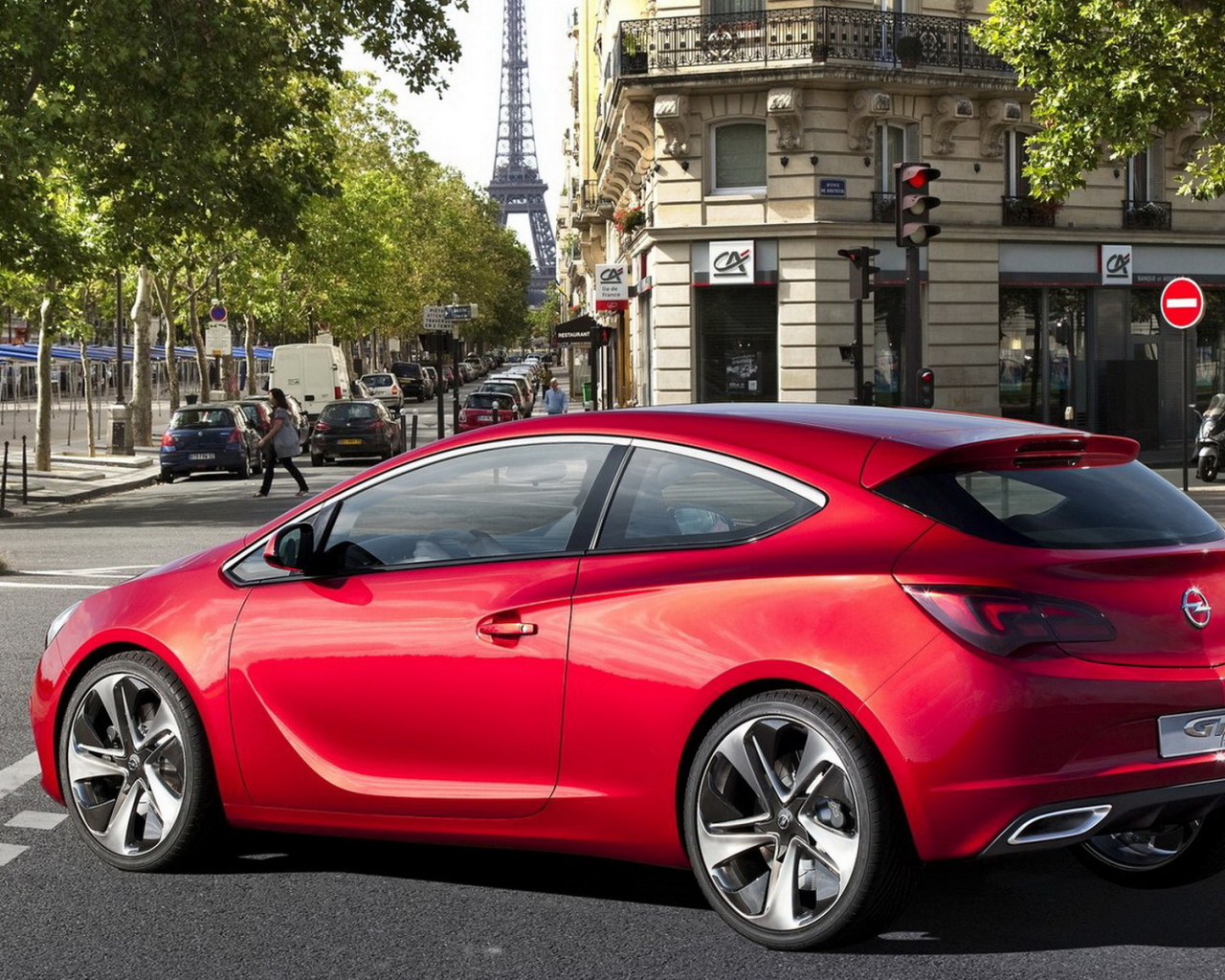 2010 Опель-GTC Париж Концепт