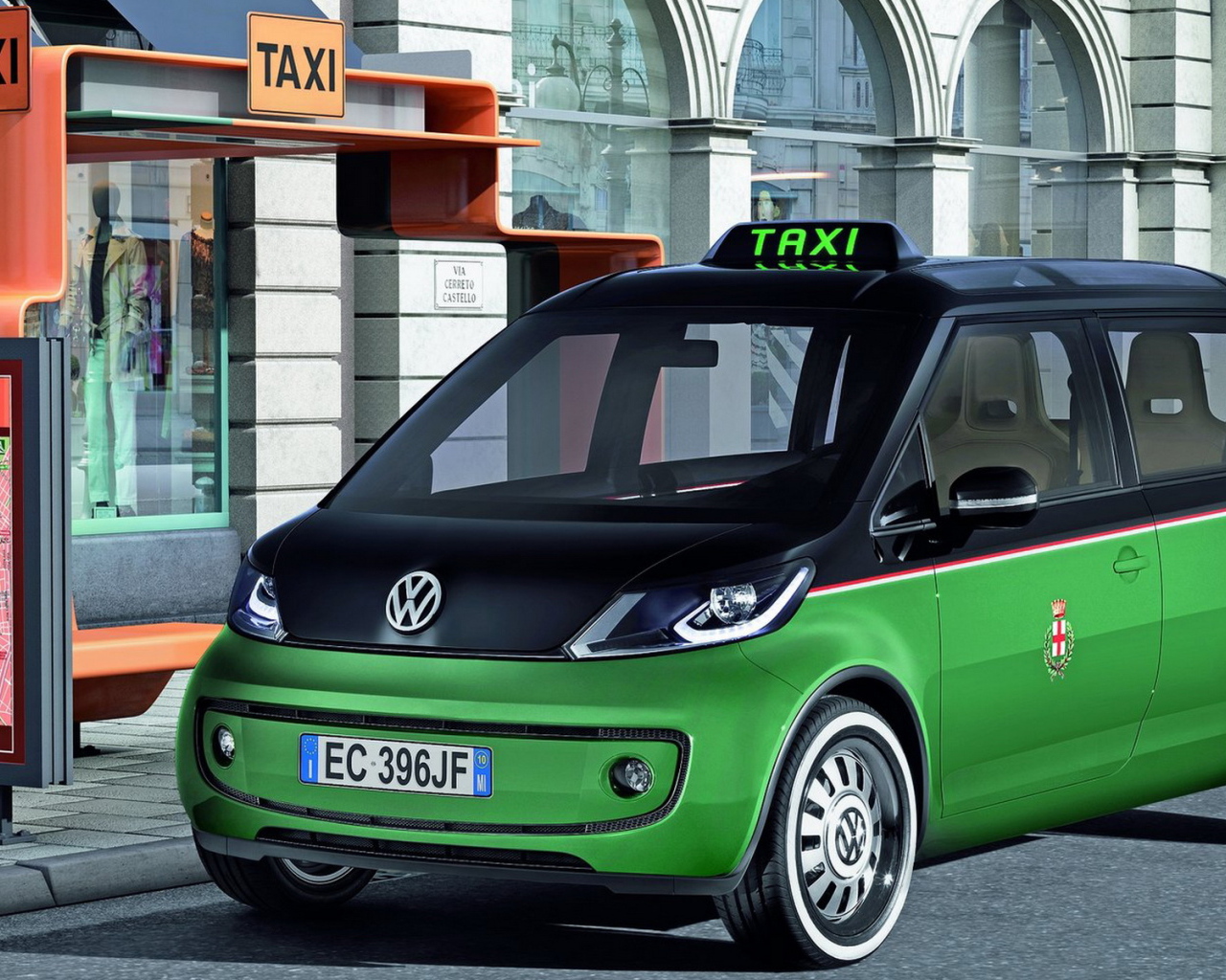 Волксваген Милано Такси Концепт