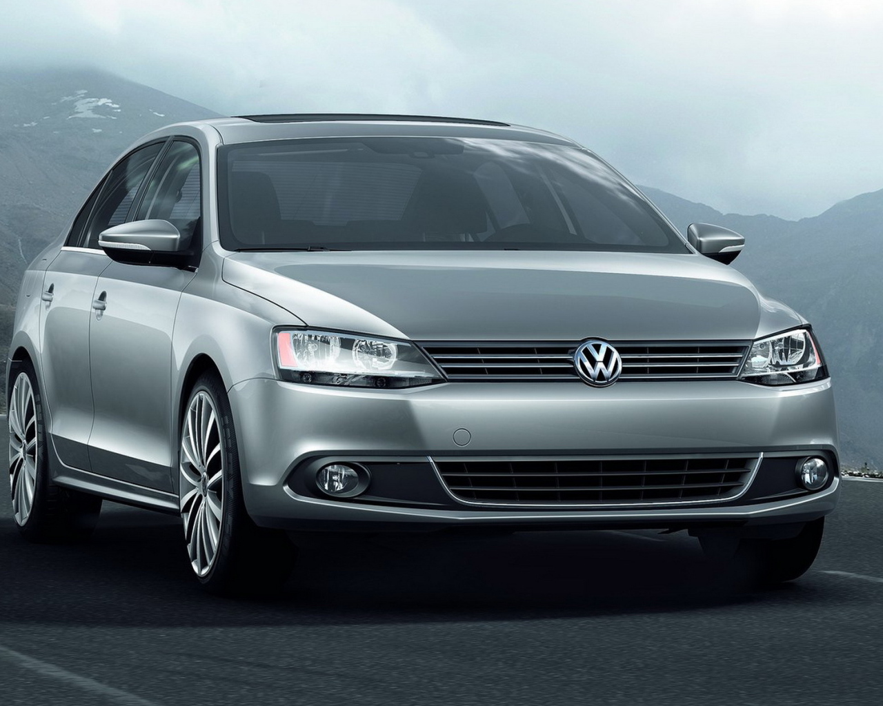 Волксваген Джетта на высоте