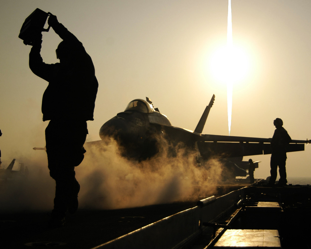 Палуба авианосца