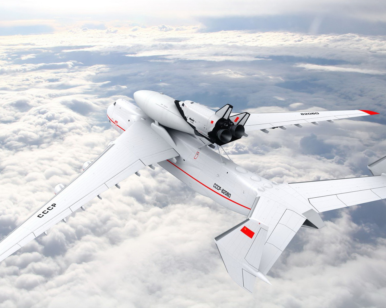 Подъем челнока