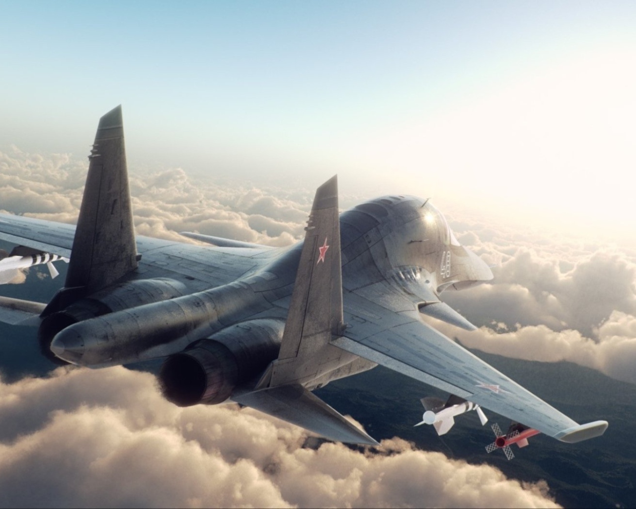 истребитель Су 34