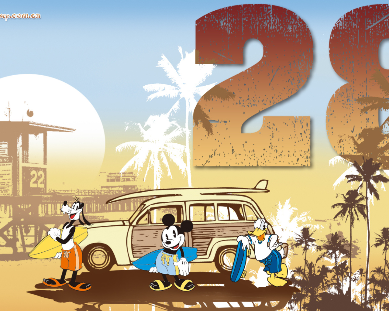 Мультяшки в отпуске