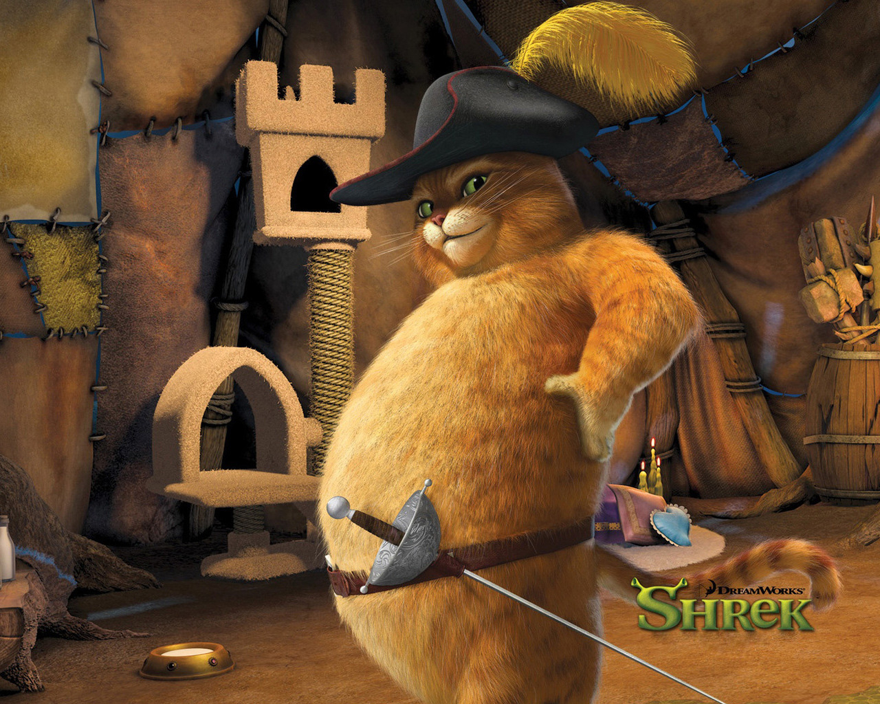 Шрэк навсегда. Кот
