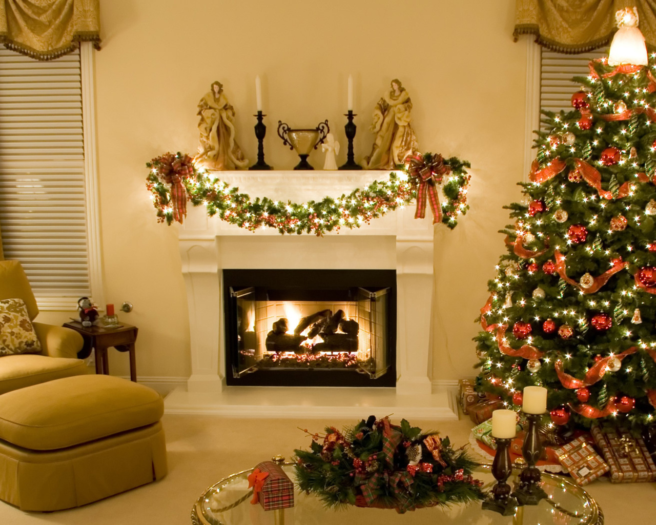 Праздник у камина