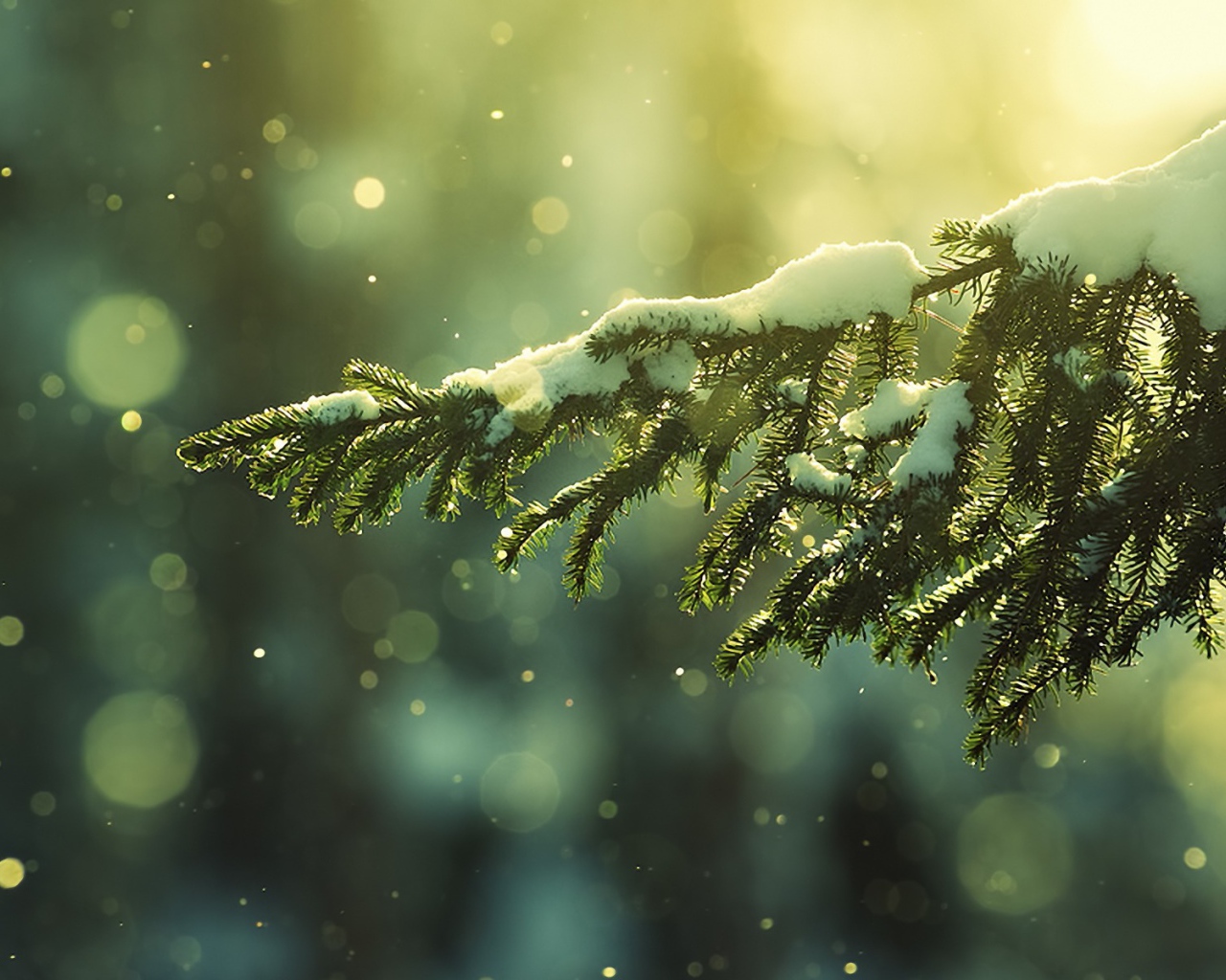 Рождественский снег