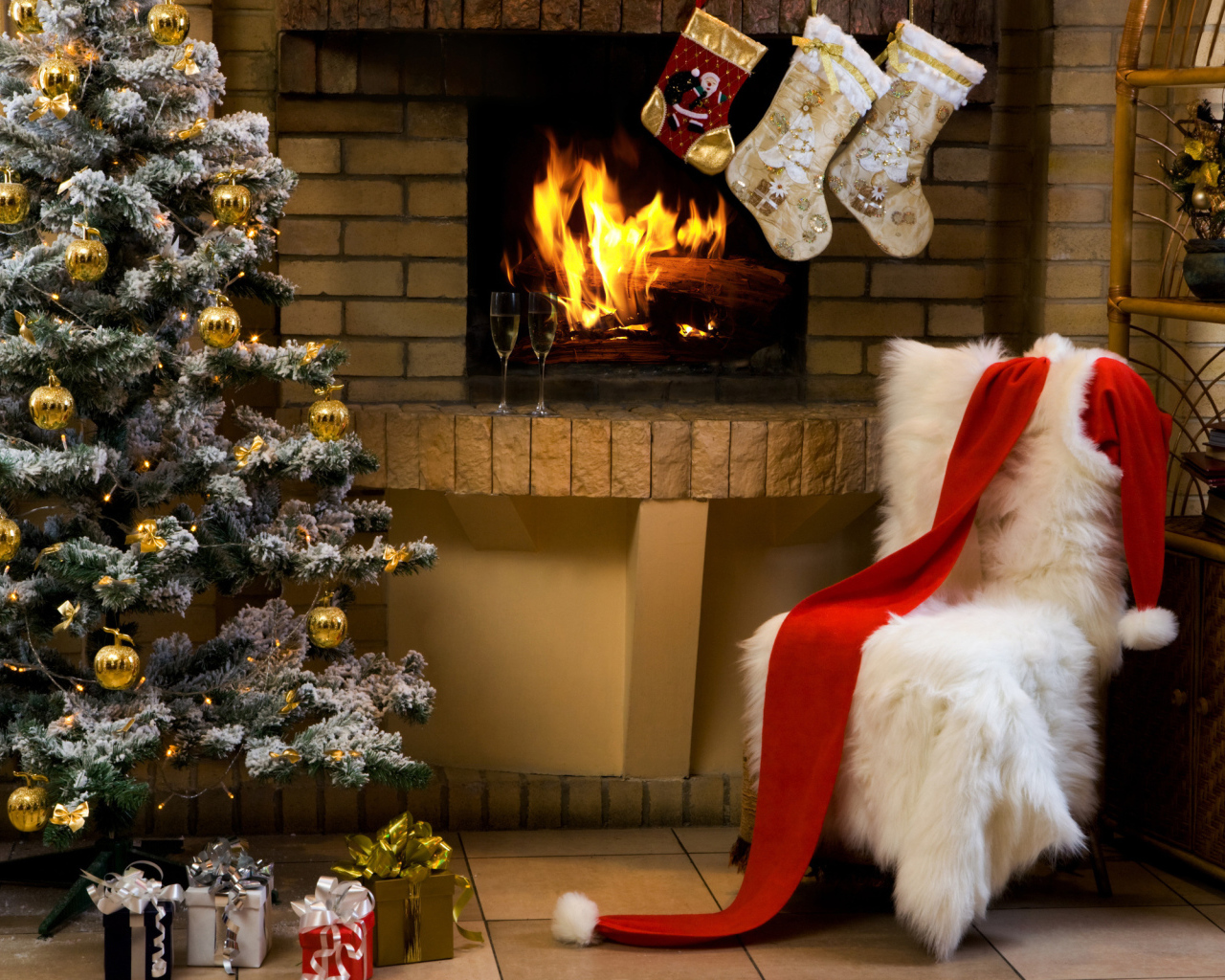 под Рождество