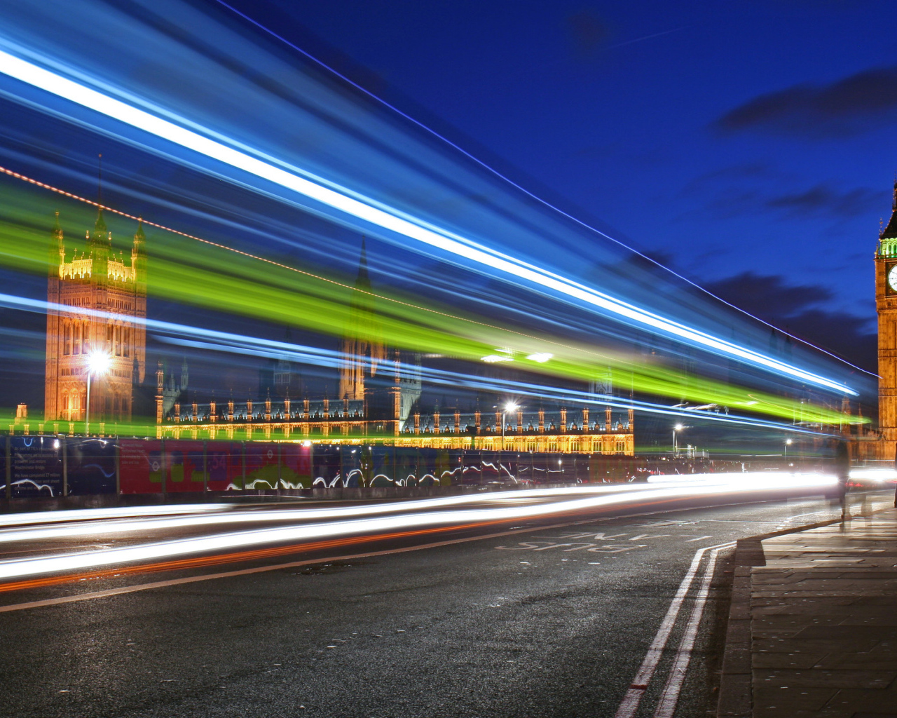 Ночные огни Лондона