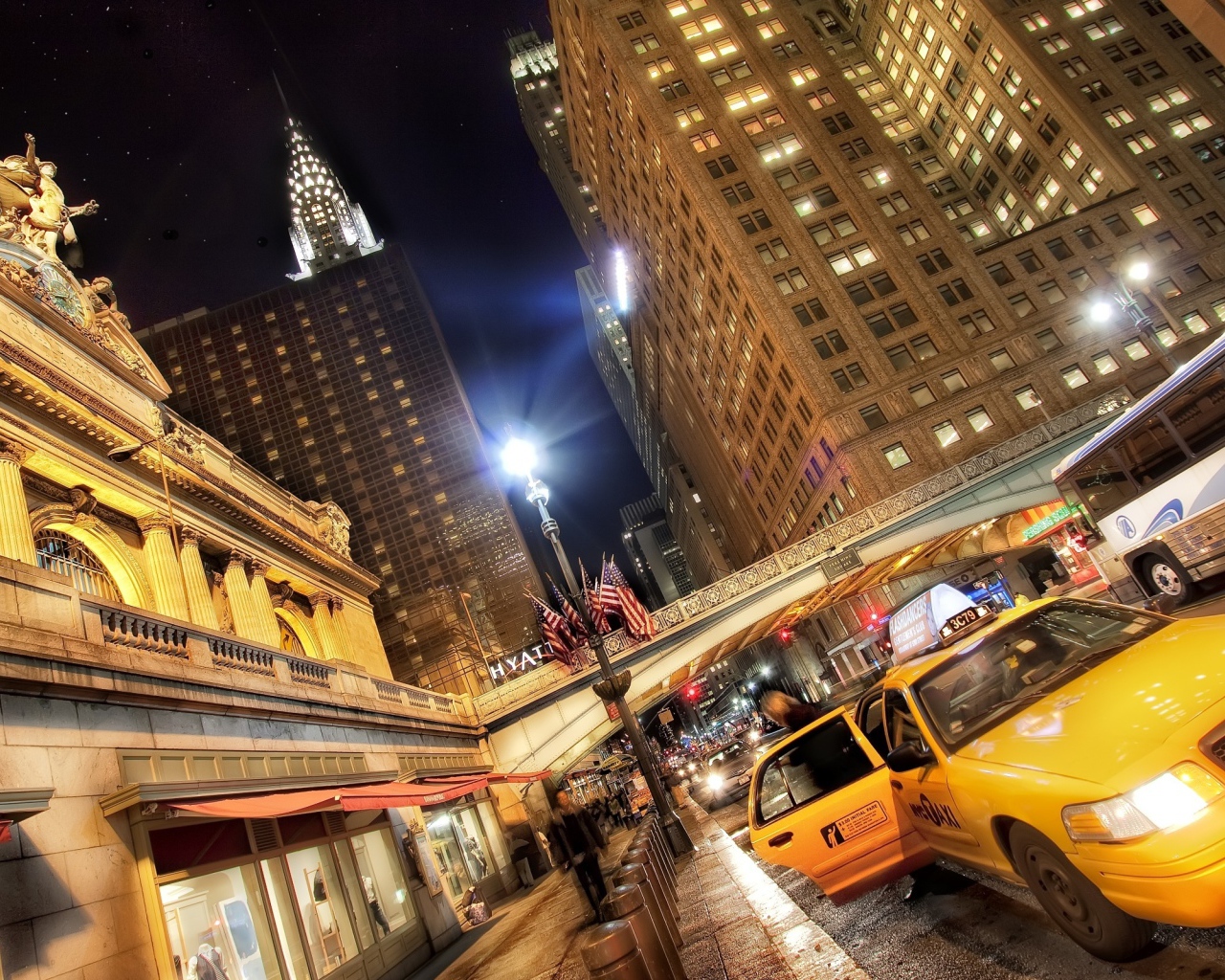 Ночной Нью Йорк