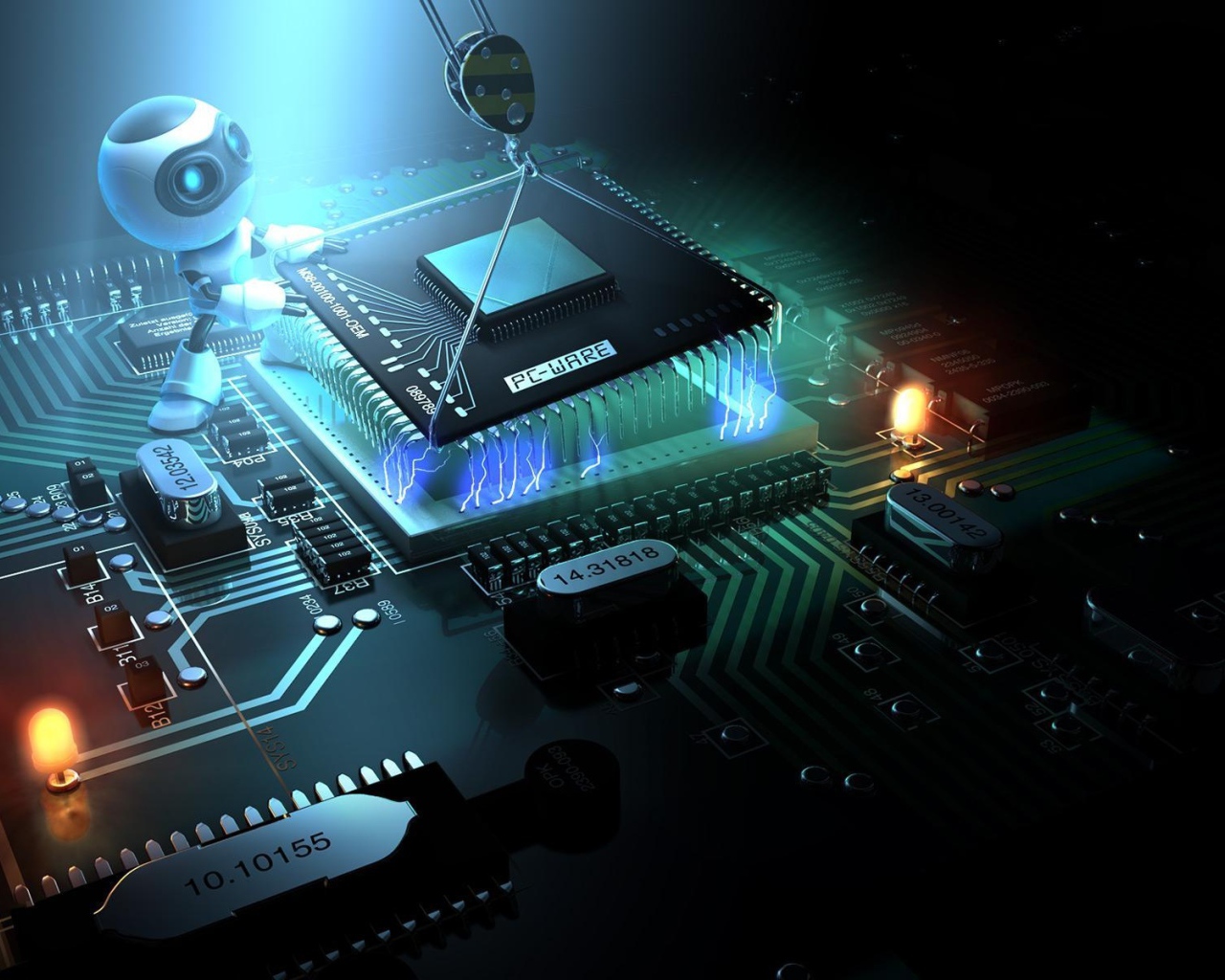 Демонтаж процессора