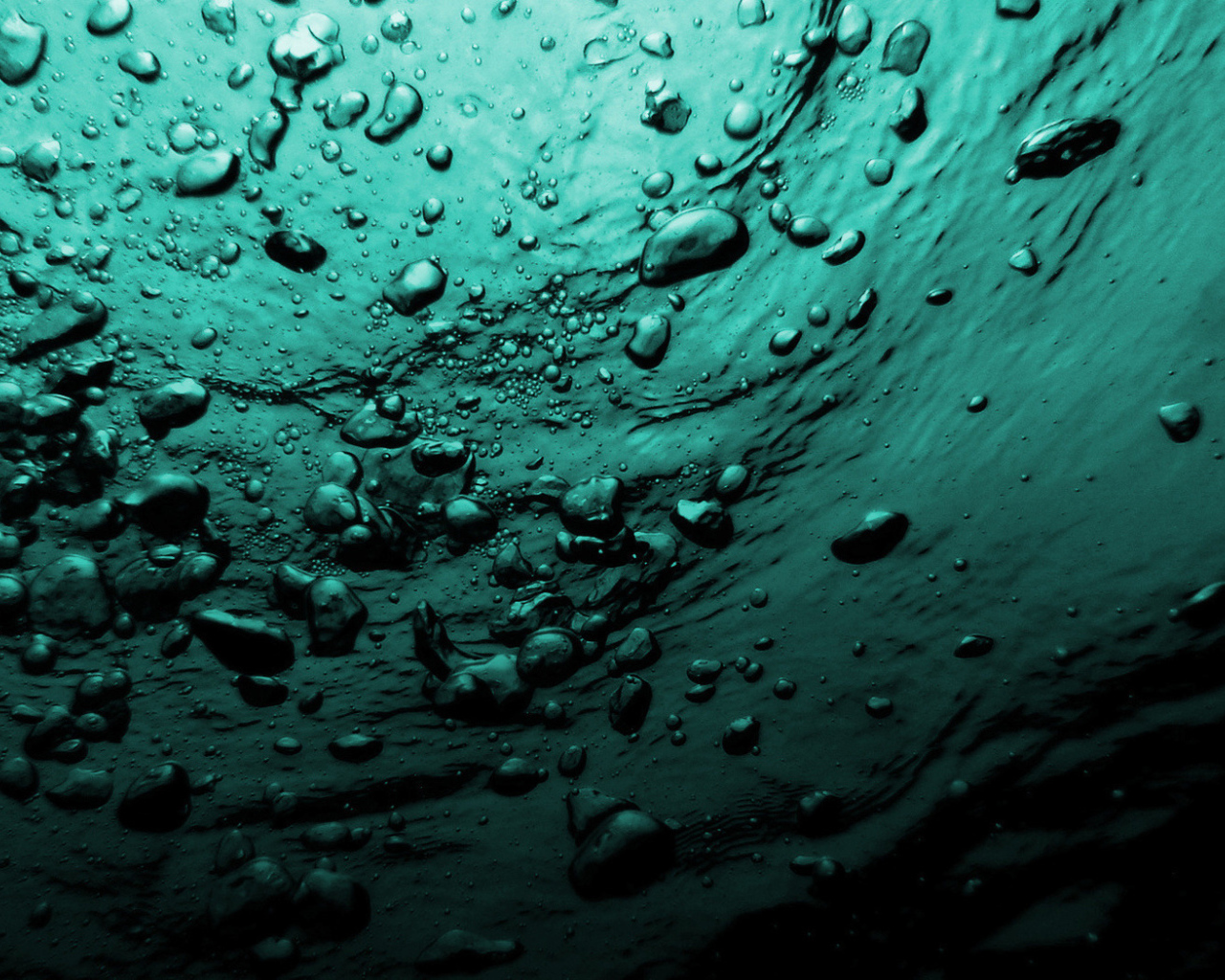 Пузыри воздуха в воде