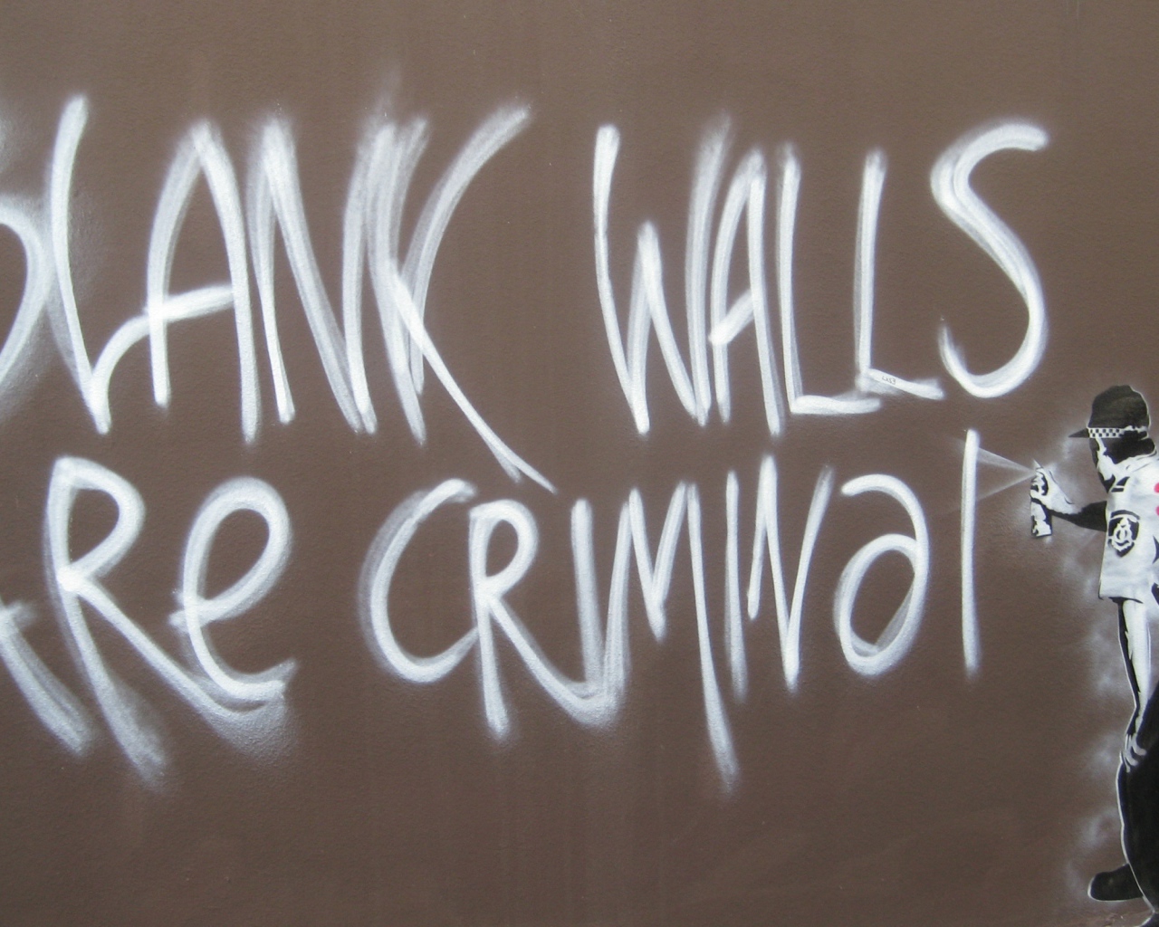 Граффити Бэнкси