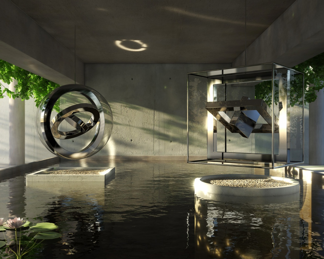 Затопленная комната